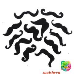 Râu Giả Đen Độc Đáo 50 Kiểu - Râu Hóa Trang Dễ Sử Dụng Cho Tiệc Halloween, Sinh Nhật & Giáng Sinh - Phụ Kiện Thời Trang ấn Tượng