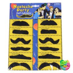 Râu Giả Đen Độc Đáo 50 Kiểu - Râu Hóa Trang Dễ Sử Dụng Cho Tiệc Halloween, Sinh Nhật & Giáng Sinh - Phụ Kiện Thời Trang ấn Tượng