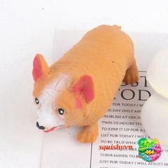 Đồ Chơi Squishy Hình Chó Corgi Dễ Thương - Giảm Stress Cho Bé - An Toàn, Đồ Chơi Phát Triển Trí Tuệ, Chất Liệu PU Mềm mại