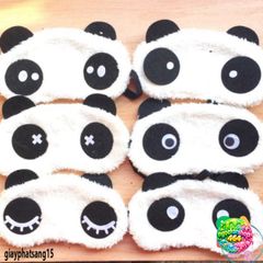 Khẩu Trang Gấu Panda Hoạt Hình Dễ Thương - Vải Mềm Mại, Không Gây Kích Ứng, Thích Hợp Sử Dụng Hàng Ngày