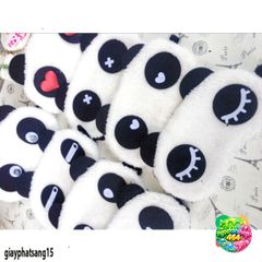 Khẩu Trang Gấu Panda Hoạt Hình Dễ Thương - Vải Mềm Mại, Không Gây Kích Ứng, Thích Hợp Sử Dụng Hàng Ngày