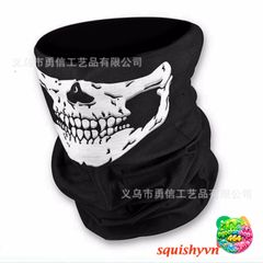 Khăn Phượt Đa Năng Họa Tiết Đầu Lâu - Khẩu Trang Chống Nắng Chống Bụi Thời Trang, Tiện Lợi Cho Mọi Hoạt Động Ngoài Trời