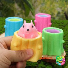 Squishy Mochi Bánh Bao - Đồ Chơi Bóp Giảm Stress Dễ Thương Cho Trẻ Em và Người Lớn - An Toàn, Mềm Mịn, Độc Đáo 4 Màu Sắc