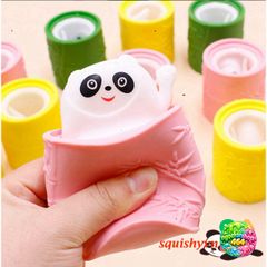 Squishy Mochi Bánh Bao - Đồ Chơi Bóp Giảm Stress Dễ Thương Cho Trẻ Em và Người Lớn - An Toàn, Mềm Mịn, Độc Đáo 4 Màu Sắc