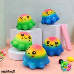 Đồ Chơi Squishy Bạch Tuộc Mềm Mại - Giải Tỏa Căng Thẳng, An Toàn Cho Thú Cưng, Quà Tặng Dễ Thương Cho Bé 5+