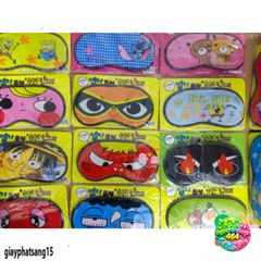 Bịt Mắt Ngủ Siêu Cute Hàn Quốc - Eye Mask Ngộ Nghĩnh Có Gel & Không Gel, Tiện Lợi Cho Giấc Ngủ Ngon Lành