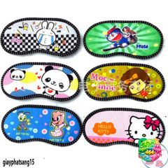 Bịt Mắt Ngủ Siêu Cute Hàn Quốc - Eye Mask Ngộ Nghĩnh Có Gel & Không Gel, Tiện Lợi Cho Giấc Ngủ Ngon Lành
