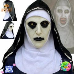 Khẩu Trang Ma Quái Valak - Mặt Nạ Cao Su Halloween Độc Đáo Cho Tiệc Hóa Trang, Phụ Kiện Vui Chơi ấn Tượng