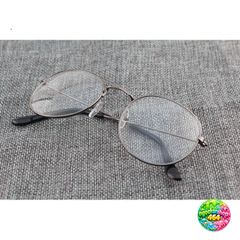 Kính Mắt Mèo Vintage Thời Trang - Kính Ngố Chống Bụi và Nắng Gió, Chất Liệu Kim Loại Bền Đẹp, Phù Hợp Nam Nữ