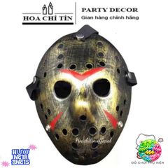 Mặt nạ Halloween Jason Voorhees - Mặt nạ hóa trang độc đáo cho tiệc Halloween và cosplay - Kích thước Lớn, chất liệu nhựa cao cấp