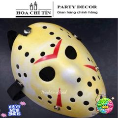 Mặt nạ Halloween Jason Voorhees - Mặt nạ hóa trang độc đáo cho tiệc Halloween và cosplay - Kích thước Lớn, chất liệu nhựa cao cấp