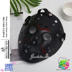 Mặt nạ Halloween Jason Voorhees - Mặt nạ hóa trang độc đáo cho tiệc Halloween và cosplay - Kích thước Lớn, chất liệu nhựa cao cấp