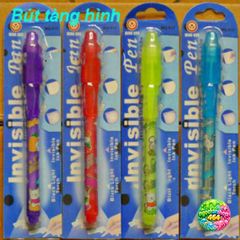 Bút Tàng Hình UV Độc Đáo - Viết Vô Hình Kết Hợp Đèn LED, Tặng Thư Tình Lãng Mạn, Giúp Soi Tiền Giả