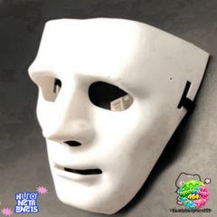 Mặt Nạ Cosplay Jabbawockeez Trắng - Phụ Kiện Nghệ Thuật Hóa Trang Độc Đáo Cho Bữa Tiệc Và Sự Kiện