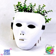 Mặt Nạ Dạ Hội Jabbawockeez Màu Trắng Hip Hop - Phụ Kiện Thời Trang Độc Đáo Cho Tiệc Hóa Trang và Cosplay