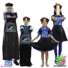 Trang Phục Hóa Trang Ma Cương Thi Halloween - Bộ Đồ Phù Hợp Cho Bữa Tiệc Kinh Dị Và Cosplay, Tiện Dụng Và Thoải Mái