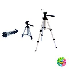 Chân Máy Tripod Đa Năng 3110 - Chỉnh Chiều Cao 35-105cm, Xoay 360 Độ, Phụ Kiện Chụp Ảnh Du Lịch Gọn Nhẹ, Hợp Kim Nhôm Cao Cấp