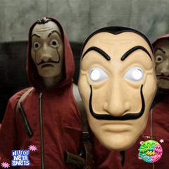 Mặt Nạ Salvador Dali - Đạo Cụ Lấy Cảm Hứng Từ Money Heist - Phụ Kiện Thời Trang Độc Đáo Cho Người Hâm Mộ