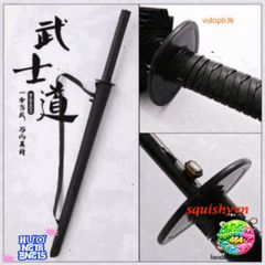 Ô Dù Che Mưa Katana Đen - Phong Cách Kiếm Nhật, Bền Bỉ 16 Nan, Chống Gió và Nắng Tốt, Thời Trang Độc Đáo cho Mọi Dịp