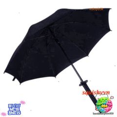 Ô Dù Che Mưa Katana Đen - Phong Cách Kiếm Nhật, Bền Bỉ 16 Nan, Chống Gió và Nắng Tốt, Thời Trang Độc Đáo cho Mọi Dịp