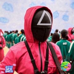 Mặt Nạ Lính Trò Chơi Con Mực - Phụ Kiện Hóa Trang Độc Đáo Cho Halloween & Cosplay - Sưu Tập Fandom Phim Điện Ảnh