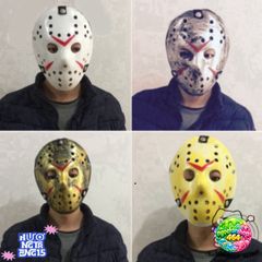 Mặt Nạ Hóa Trang Jason Voorhees Halloween - Phụ Kiện Kinh Dị Unisex Cho Tiệc Hóa Trang, Lễ Hội, Sự Kiện Ma Quái