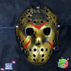 Mặt Nạ Hóa Trang Jason Voorhees Halloween - Phụ Kiện Kinh Dị Unisex Cho Tiệc Hóa Trang, Lễ Hội, Sự Kiện Ma Quái