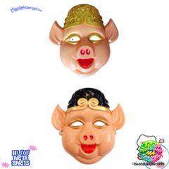 Mặt Nạ Halloween Cosplay 4 Thầy Trò Đường Tăng - Trư Bát Giới & Tôn Ngộ Không - Phụ Kiện Độc Lạ Cho Bữa Tiệc Hóa Trang