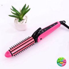 Lược Điện Nova 3 in 1 - Máy Làm Tóc Uốn Xoăn, Sấy Phồng Tại Nhà, Tiện Dụng Cho Kiểu Tóc Đẹp Ổn Định