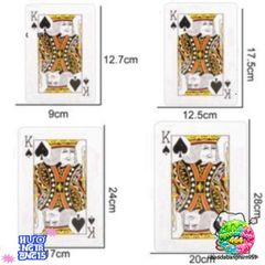 Bộ Bài Tây Khổng Lồ - Trải Nghiệm Chơi Poker Đỉnh Cao, Kích Thước 28x20cm, Chất Liệu Cao Cấp, Hoàn Hảo Cho Tiệc Tùng và Giải Trí
