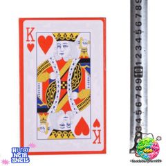 Bộ Bài Tây Khổng Lồ - Trải Nghiệm Chơi Poker Đỉnh Cao, Kích Thước 28x20cm, Chất Liệu Cao Cấp, Hoàn Hảo Cho Tiệc Tùng và Giải Trí