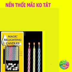 Tạt Thổi Nến Hút Chứng Hút - Quà Tặng Sinh Nhật Troll Bạn Bè - Đồ Chơi Vui Nhộn Văn Phòng Phẩm