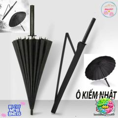 Ô Dù KATANA Nhật Bản Cao Cấp - Thiết Kế Tựa Thanh Kiếm, Chống Gió Và Mưa, Phong Cách Độc Đáo Cho Người Yêu Thích Thời Trang