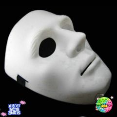 Mặt Nạ Hóa Trang Dạ Hội Hip Hop Jabbawockeez - Mặt Nạ Độc Đáo Màu Trắng Cho Tiệc Tùng và Nghệ Thuật Vui Vẻ