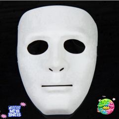 Mặt Nạ Hóa Trang Dạ Hội Hip Hop Jabbawockeez - Mặt Nạ Độc Đáo Màu Trắng Cho Tiệc Tùng và Nghệ Thuật Vui Vẻ