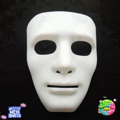Mặt Nạ Hóa Trang Dạ Hội Hip Hop Jabbawockeez - Mặt Nạ Độc Đáo Màu Trắng Cho Tiệc Tùng và Nghệ Thuật Vui Vẻ