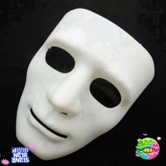 Mặt Nạ Hóa Trang Dạ Hội Hip Hop Jabbawockeez - Mặt Nạ Độc Đáo Màu Trắng Cho Tiệc Tùng và Nghệ Thuật Vui Vẻ