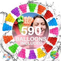 Bóng Bay Nước Tiện Lợi 111 Quả - Phụ Kiện Chụp Ảnh Lễ Hội và Dự Tiệc Cho Trẻ Em, Chất Liệu Cao Su Thân Thiện Môi Trường