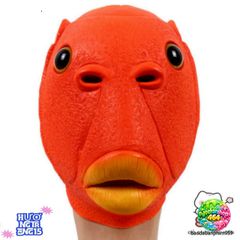 Mặt Nạ Hóa Trang Đầu Cá 3 Màu - Xanh, Cam, Hồng, Phong Cách Cosplay Độc Đáo, Thích Hợp Cho Tiệc Hóa Trang, Sự Kiện Thú Vị