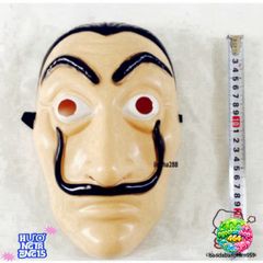 Mặt Nạ Salvador Dali Money Heist La Casa De Papel - Phụ Kiện Halloween Độc Đáo Cho Tiệc Hóa Trang và Cosplay