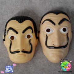 Mặt Nạ Salvador Dali Money Heist La Casa De Papel - Phụ Kiện Halloween Độc Đáo Cho Tiệc Hóa Trang và Cosplay