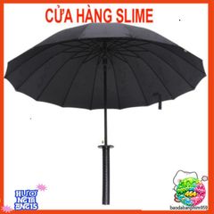 Ô Dù Che Mưa Katana 16 Nan - Phụ Kiện Thời Trang Cán Giống Kiếm Nhật, Chất Liệu Polyester Bền Bỉ, Thiết Kế Độc Đáo, Thời Thượng