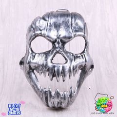 Mặt Nạ Đầu Lâu Kinh Dị Halloween - Phụ Kiện Hóa Trang Đáng Sợ Cho Nam & Nữ - Chất Liệu Bền Đẹp, Đủ Màu Sắc