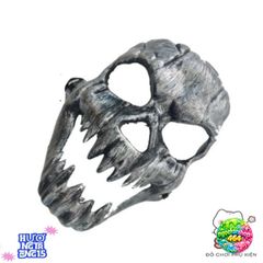 Mặt Nạ Đầu Lâu Kinh Dị Halloween - Phụ Kiện Hóa Trang Đáng Sợ Cho Nam & Nữ - Chất Liệu Bền Đẹp, Đủ Màu Sắc