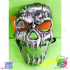 Mặt Nạ Đầu Lâu Kinh Dị Halloween - Phụ Kiện Hóa Trang Đáng Sợ Cho Nam & Nữ - Chất Liệu Bền Đẹp, Đủ Màu Sắc