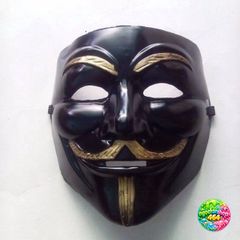 Mặt Nạ Hacker Guy Fawkes Đèn LED 7 Màu - Mặt Nạ Anonymous Thể Thao Sáng Tạo - Quà Tặng Độc Đáo cho Fan Hâm Mộ V for Vendetta
