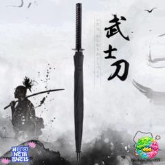 Ô Dù Mưa Katana Nhật Bản - Thiết Kế Cán Kiếm Độc Đáo - Chống Nắng, Chống Mưa - 16/24 Nan Chất Lượng Cao