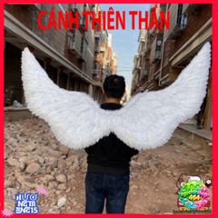 Cánh Thiên Thần Cosplay Lông Vũ Độc Đáo Cho Người Lớn - Phụ Kiện Thời Trang Ấn Tượng Cho Halloween và Sự Kiện