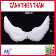 Cánh Thiên Thần Cosplay Lông Vũ Độc Đáo Cho Người Lớn - Phụ Kiện Thời Trang Ấn Tượng Cho Halloween và Sự Kiện