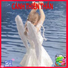 Cánh Thiên Thần Cosplay Lông Vũ Độc Đáo Cho Người Lớn - Phụ Kiện Thời Trang Ấn Tượng Cho Halloween và Sự Kiện
